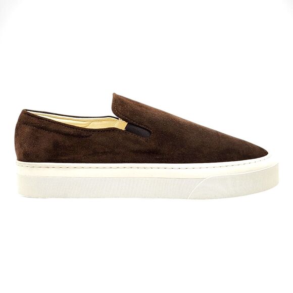 The Row Marie H Suede Slip-On Sneakers in Brown - EU 35.5 / US 5.5 - $810 - Picture 3 of 7